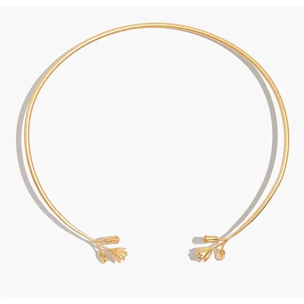 Madewell Jewelry | Flower Bud Choker Necklace